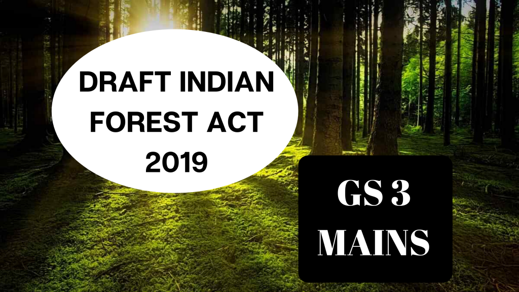 Indian Forest Act 2019
